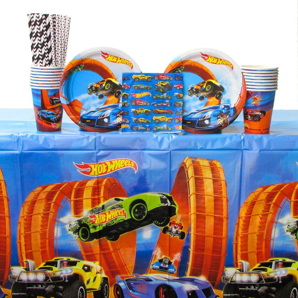 Hot Wheels Wild Racer Party Supplies | Baby Boomer Redline Toys ...